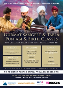 Gurmat sangeet & tablaPunjabi & Sikhi classes